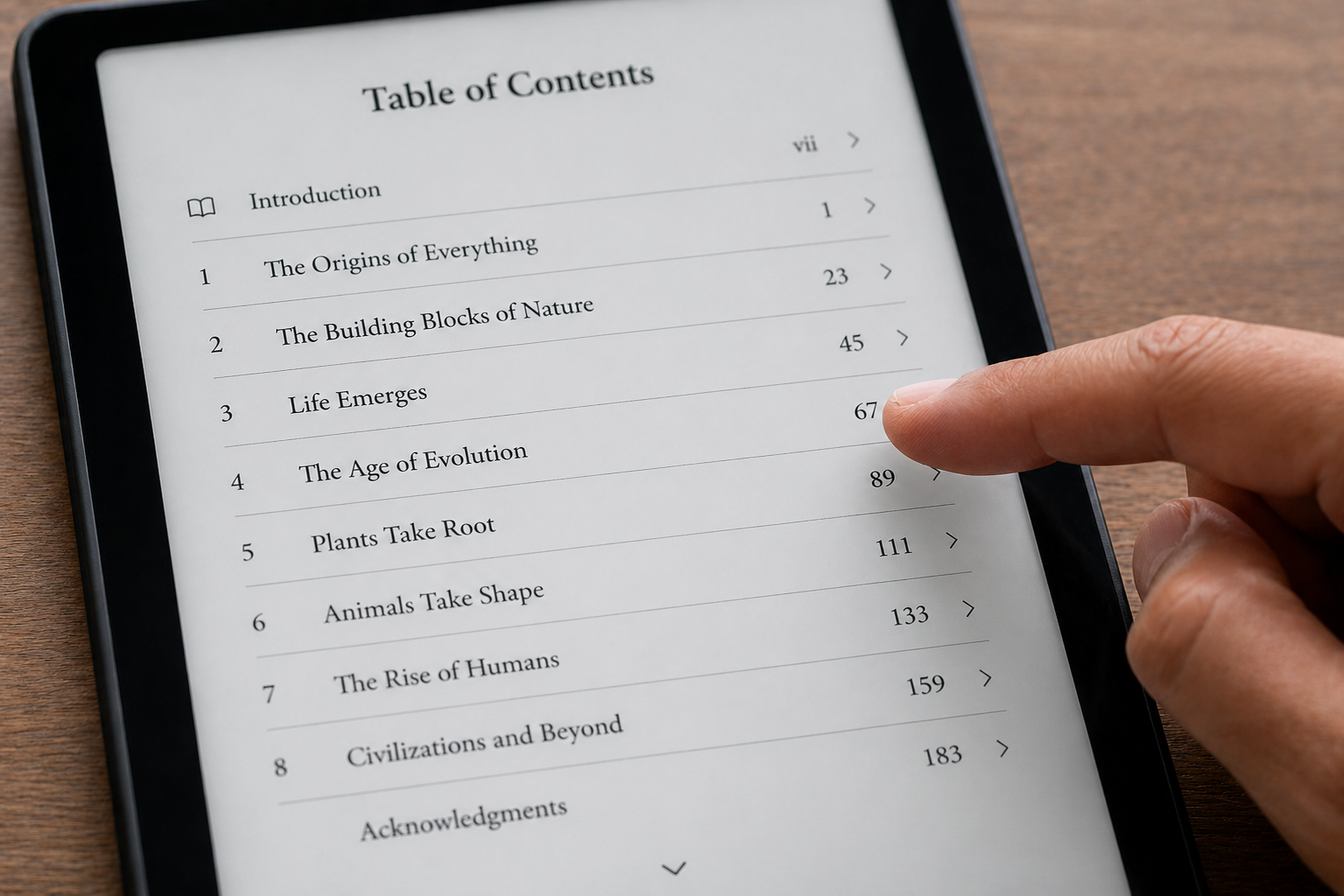 Spis tresci w ksiazce 5 spis treści w ebooku